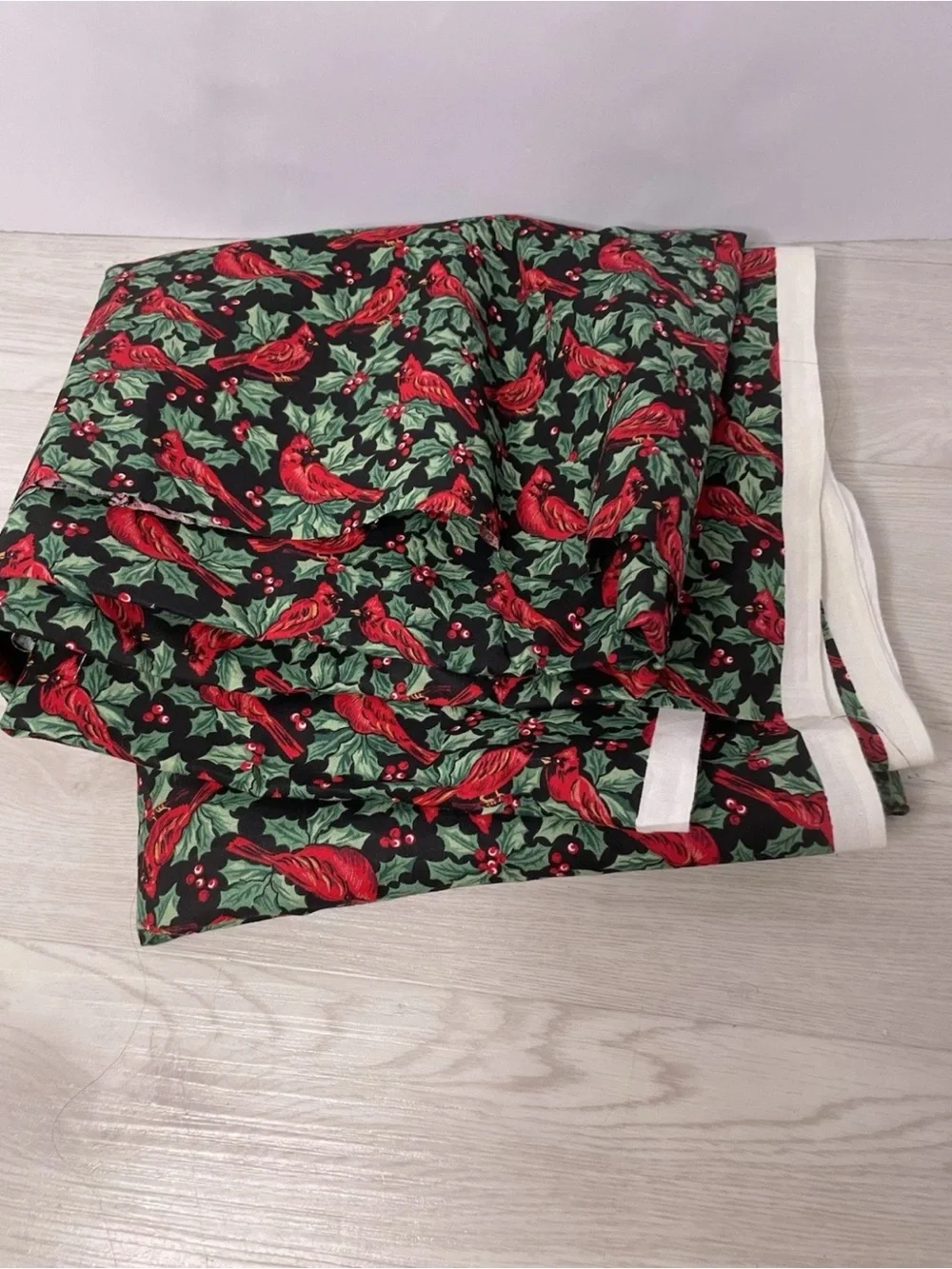 Lot of Vintage Fabrics Mixed Lot Holiday Floral Solid Print Crafting Sewing